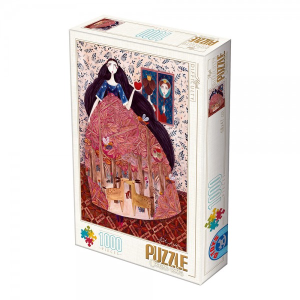 Królewna Śnieżka, Kurti - Sklep Art Puzzle